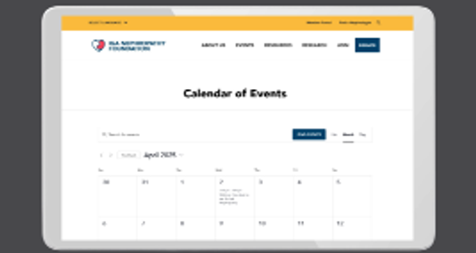 Calendar of Events