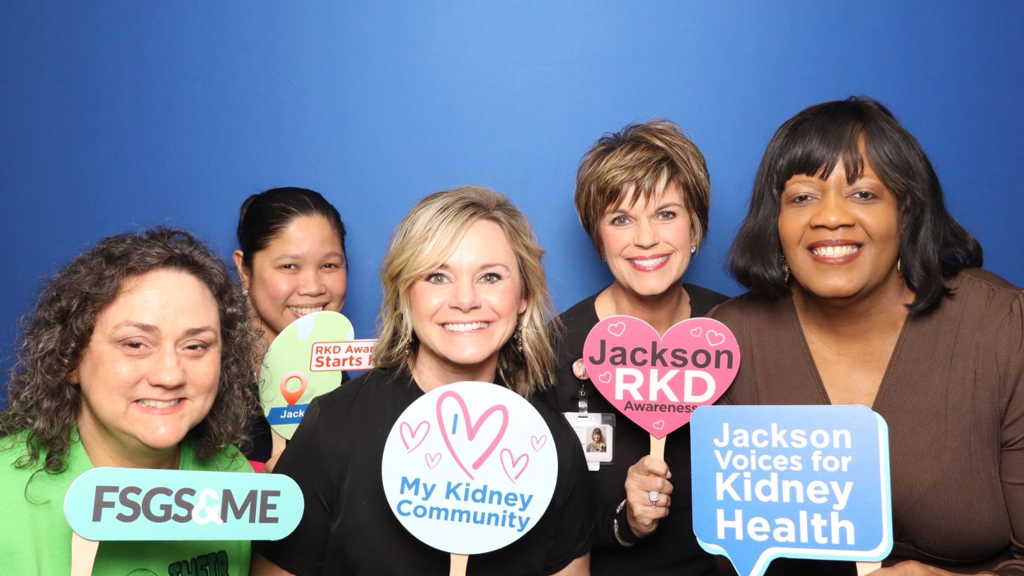 Clinic Team at Jackson Kidney Health Event